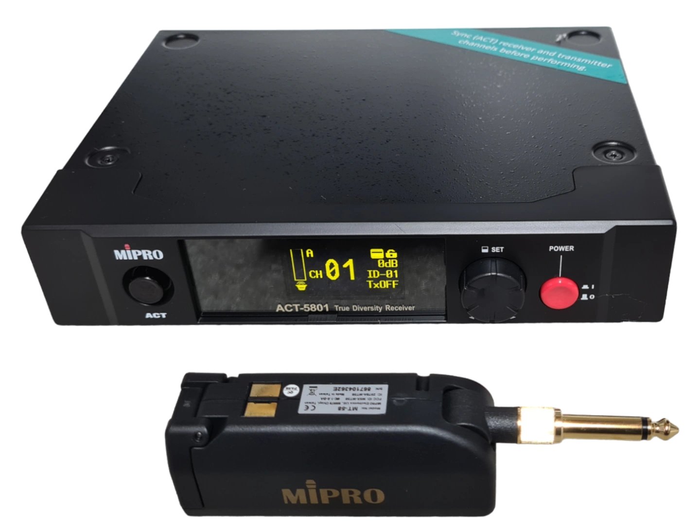 Mipro Funksendeanlage  mit Anstecksender